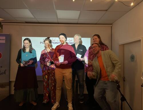 PowerPoint-Karaoke op Hooch- un Plattdüütsch